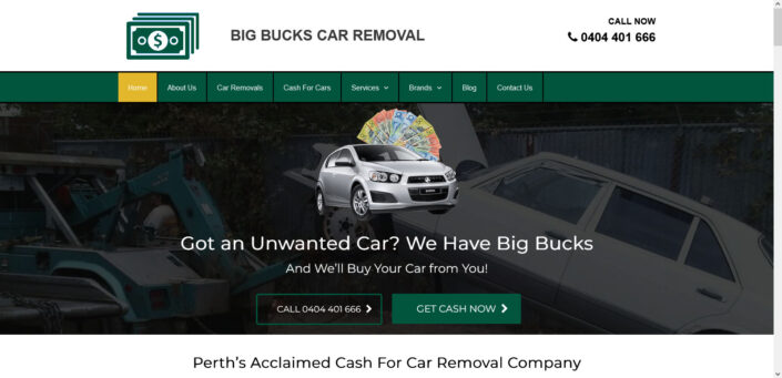 Big bucks car removal