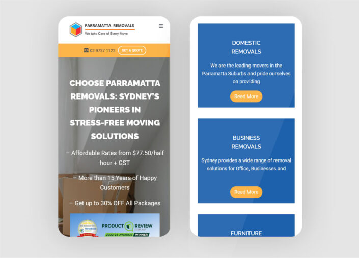 Parramatta removals